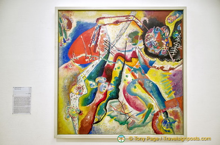 Kandinsky - Tableau à la tache rouge